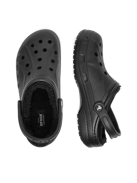 Crocs Шльопанці Crocs C-Baya Lined Clog 205969-060 Чорний