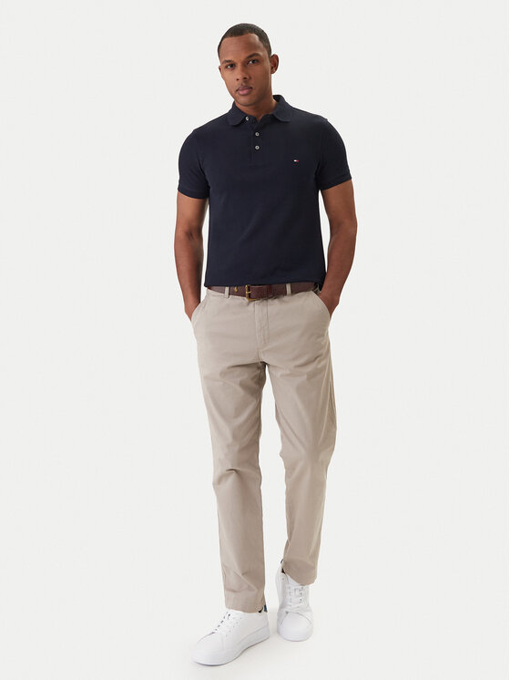 Tommy Hilfiger Tommy Hilfiger Polo 1985 MW0MW17771 Σκούρο μπλε Slim Fit