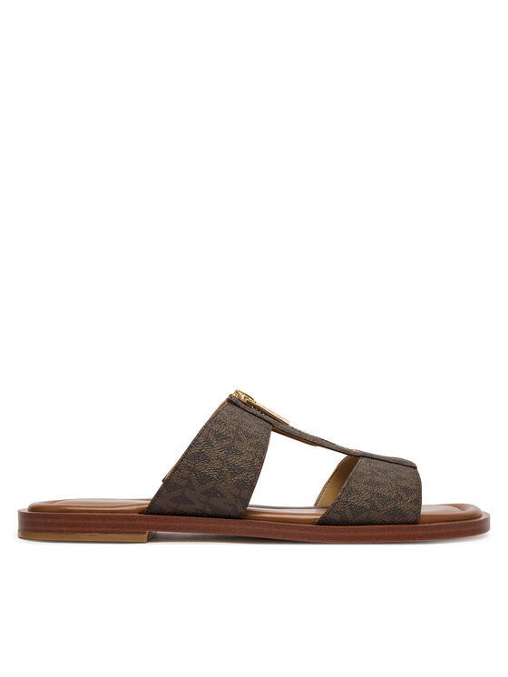 MICHAEL Michael Kors Шльопанці MICHAEL Michael Kors Berkley Flat 40S6BRFS1B Коричневий