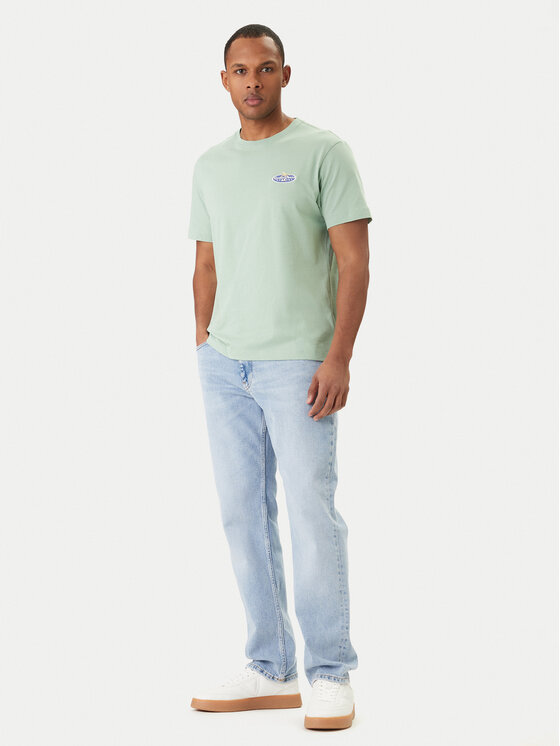 Guess Jeans Guess Jeans T-Shirt M6GIB7 K8HM0 Πράσινο Regular Fit