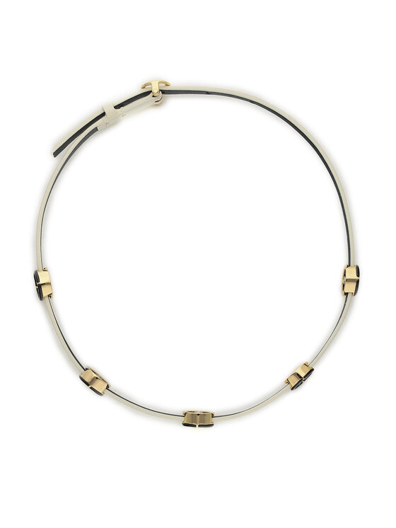 Tory Burch Βραχιόλι Tory Burch Miller Enamel Double-Wrap Bracelet 82721 Μπεζ