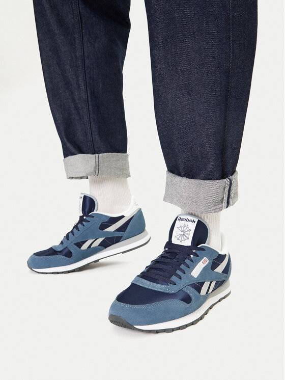 Reebok Snīkeri Reebok EO-CLASSIC LEATHER 100230514 Tumši zils