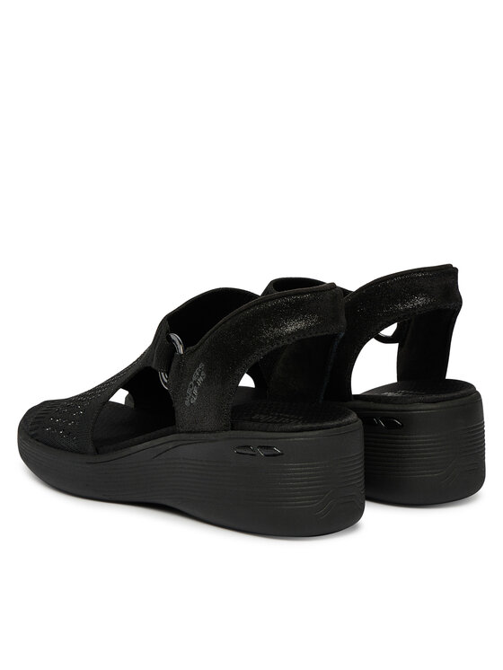 Skechers Босоніжки Skechers Martha Stewart: Pier-Lite - Park Path 188001/BBK Чорний