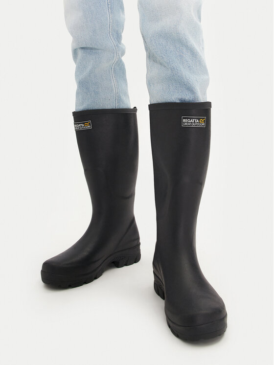 Regatta Gumáky Regatta RMF596 Čierna