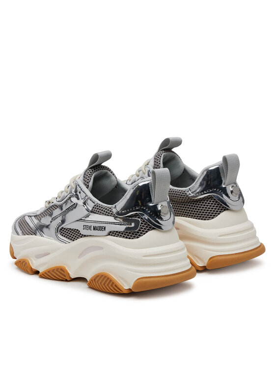 Steve Madden Снікерcи Steve Madden Possession-E SM19000033 Срібний