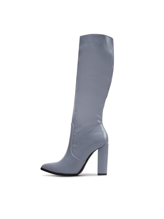 DeeZee Kozačky DeeZee ZALGT210932 Šedá