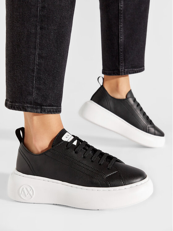 Armani Exchange Снікерcи Armani Exchange XDX043 XCC64 00002 Чорний