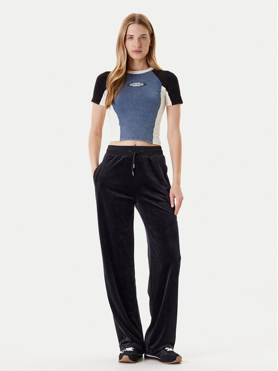 Guess Guess Футболка W5YR44 Z2YJ2 Cиній Regular Fit