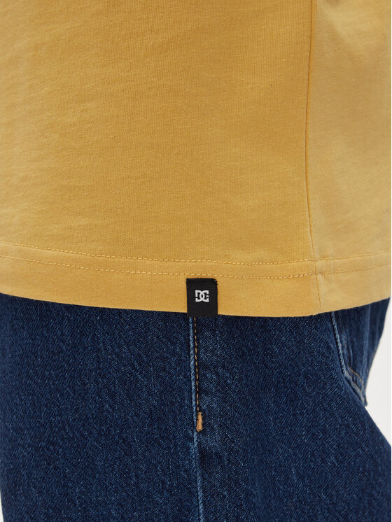 DC Shoes DC Shoes T-Shirt ADYZT05377 Gelb Heritage Fit