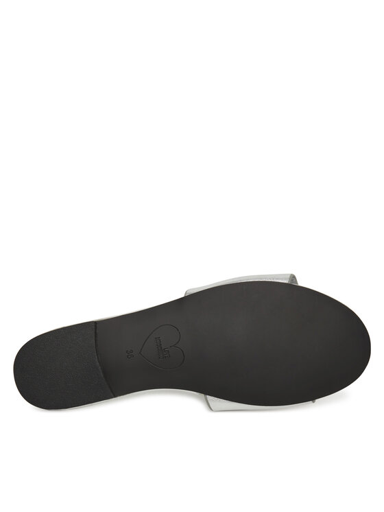 LOVE MOSCHINO Шльопанці LOVE MOSCHINO JA28161G0MIF090B Срібний
