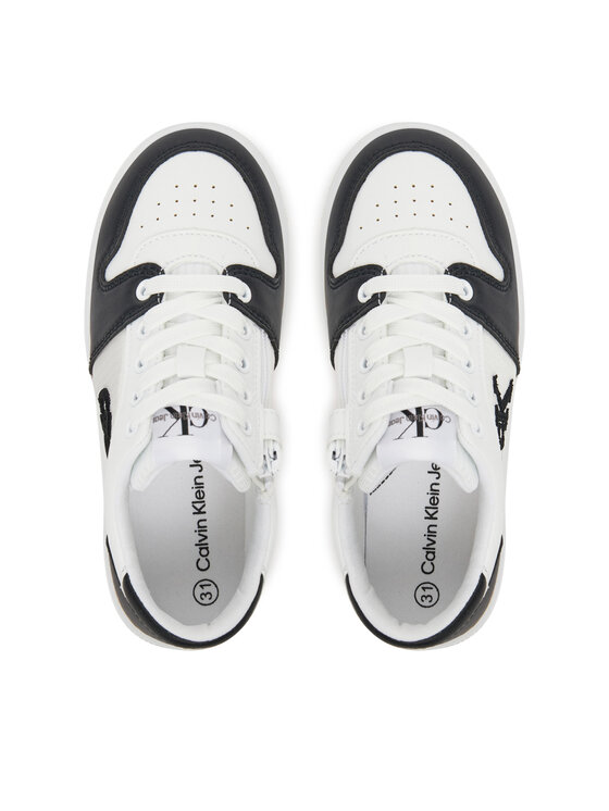 Calvin Klein Jeans Sneakers Calvin Klein Jeans Low Cut Lace-Up Sneaker V3X9-82093-1697 M Alb