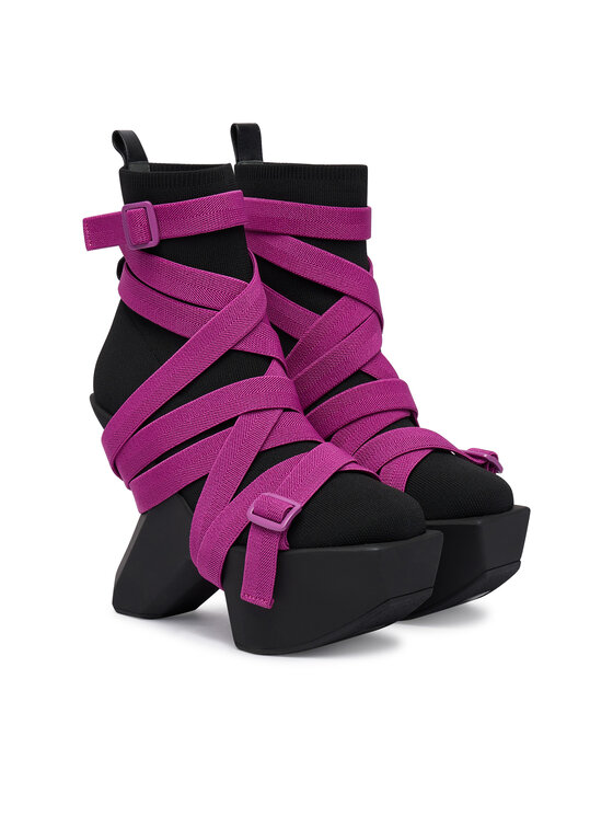 United Nude Botki United Nude Boulder Bond Boot 11022999117 Czarny