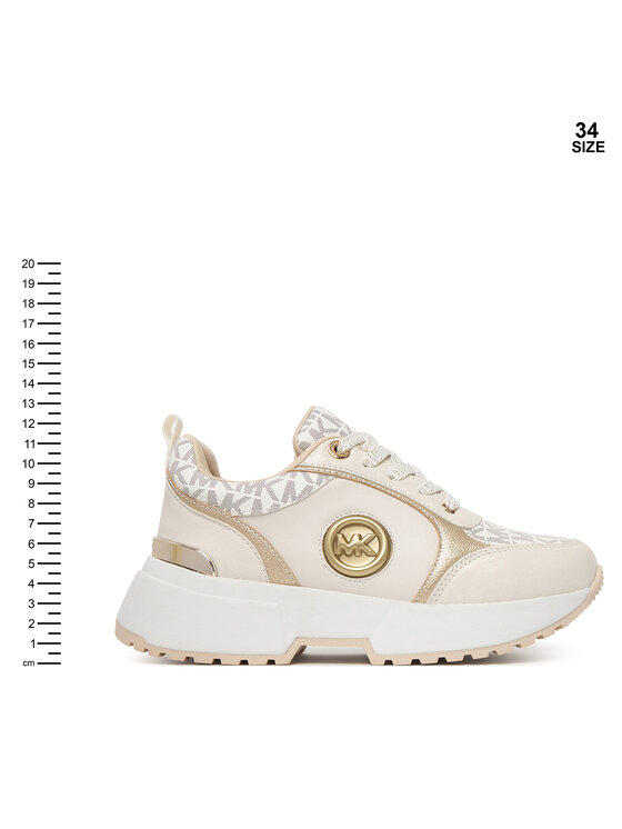 MICHAEL Michael Kors Снікерcи MICHAEL Michael Kors Cosmo Meyers II MK03845256 Бежевий