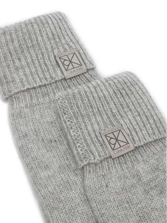Calvin Klein Ръкавици Calvin Klein LV14F8065G Светлосив