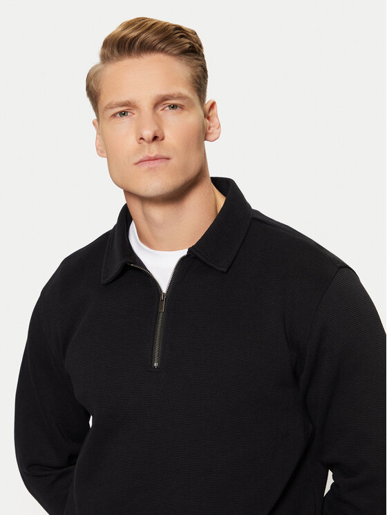 Selected Homme Selected Homme Polo 16095710 Crna Regular Fit