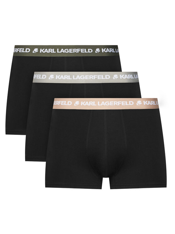 KARL LAGERFELD KARL LAGERFELD Conjunto de calzoncillos boxer A1M47021 Negro