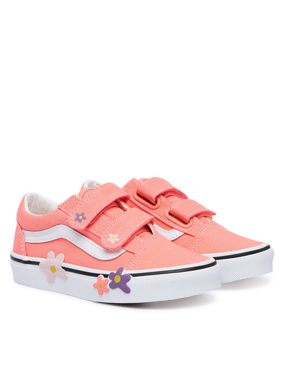 Vans Tenis superge Vans Old Skool V Flower VN000Z6HGSB1 Roza
