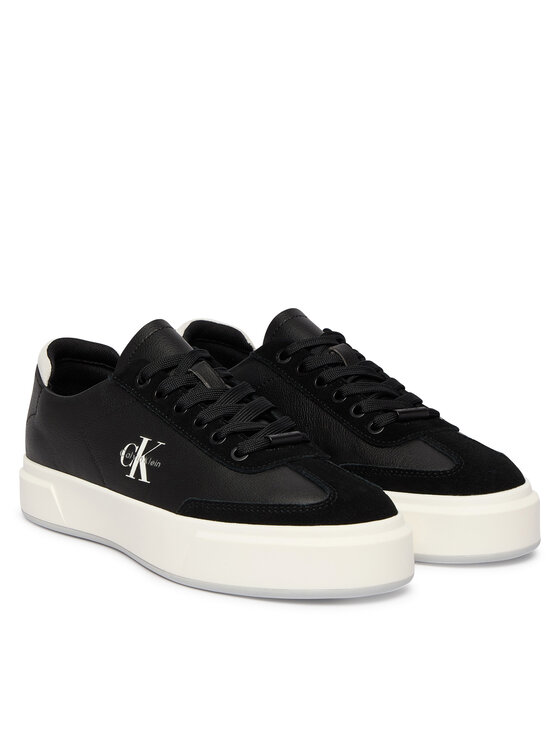 Calvin Klein Sneakers Calvin Klein Basket Cups Lup Wt Lth Su HW0HW02984 Nero