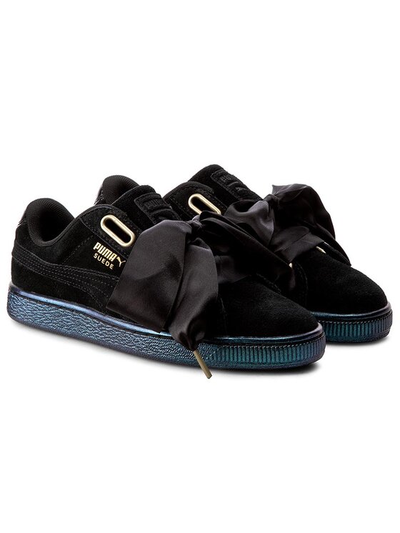 Puma Sneakers Puma Suede Heart Satin Wn's 362714 03 Negru