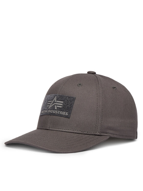 Alpha Industries Kepurė su snapeliu Alpha Industries Velcro 168903 Pilka