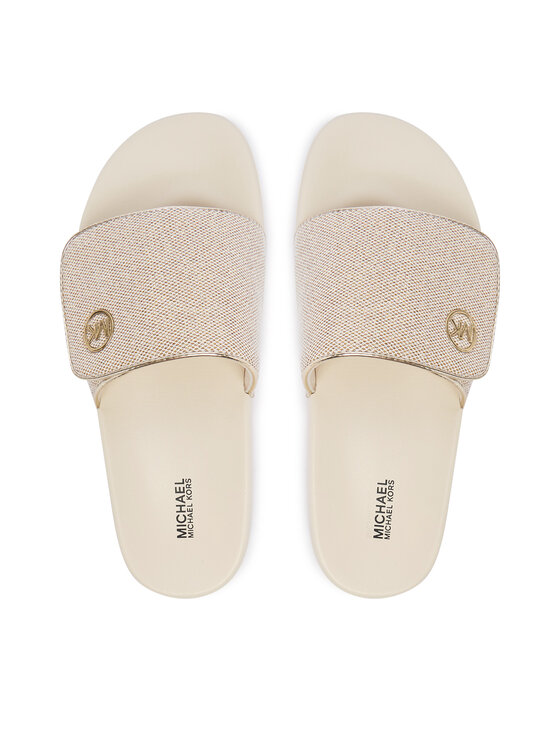 MICHAEL Michael Kors Шльопанці MICHAEL Michael Kors Jett Darby MK04190732 Золотий