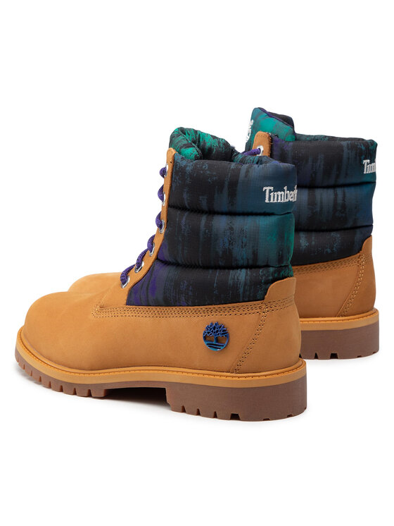 Timberland Trapery Timberland 6 In Quilt Boot 0A2FQP2311 Brązowy