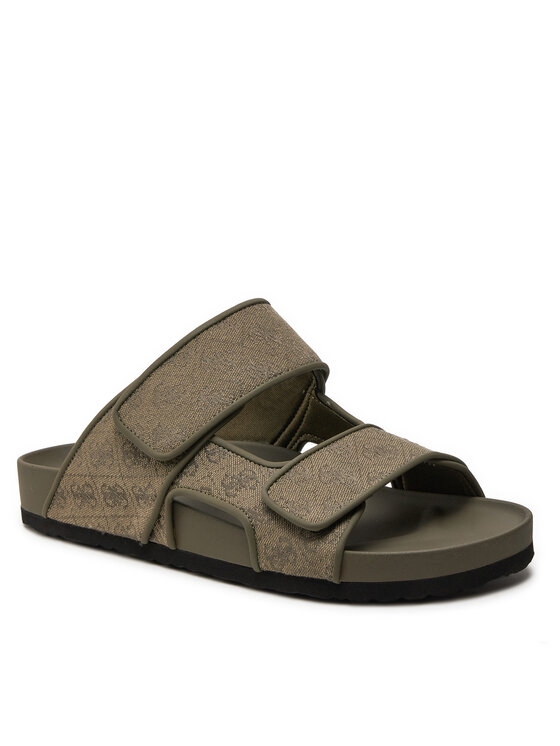 Guess Natikači Guess Igea II Jqd 4g FMGIGJ FAL03 Khaki