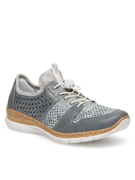 Rieker Pantofi Rieker N4255-12 Gri