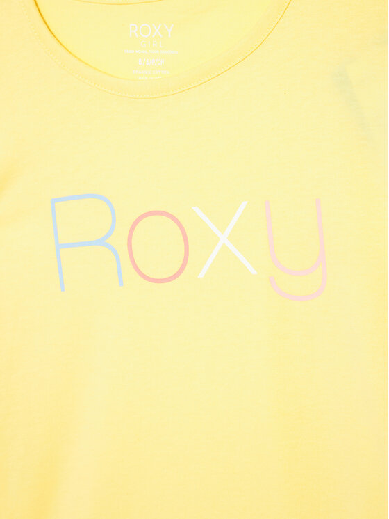 Roxy Roxy Футболка Short Sleeve ERGZT03845 Жовтий Regular Fit