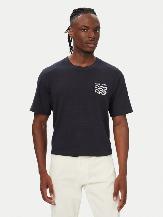 Jack & Jones Jack & Jones Camiseta Blajake 12294944 Azul marino Relaxed Fit