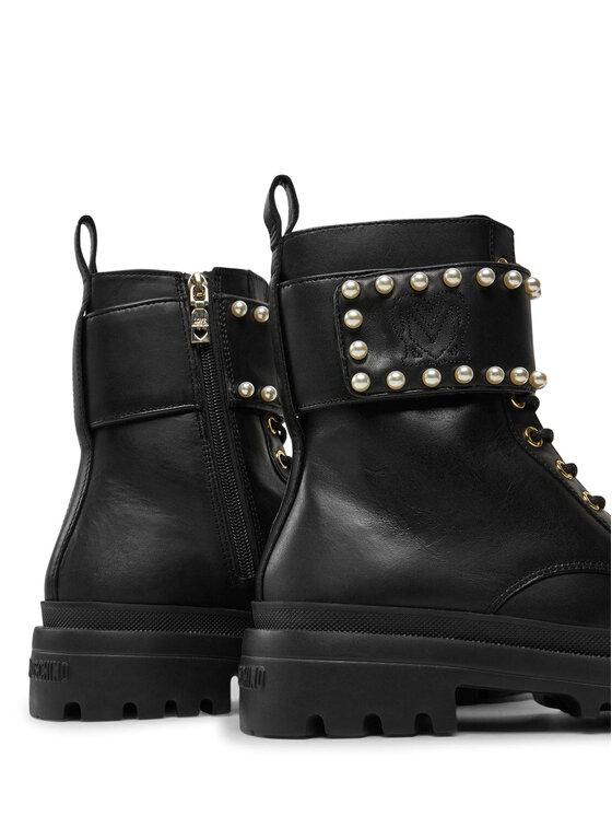 LOVE MOSCHINO Trapery LOVE MOSCHINO JA24235G0LIA0000 Czarny
