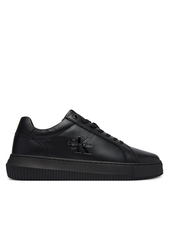Calvin Klein Sportcipők Calvin Klein Chunky Cupsole Mono Lth YM0YM01317 Fekete