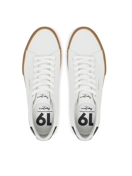 Pepe Jeans Кросівки Pepe Jeans Kenton Base PMS300003 Écru