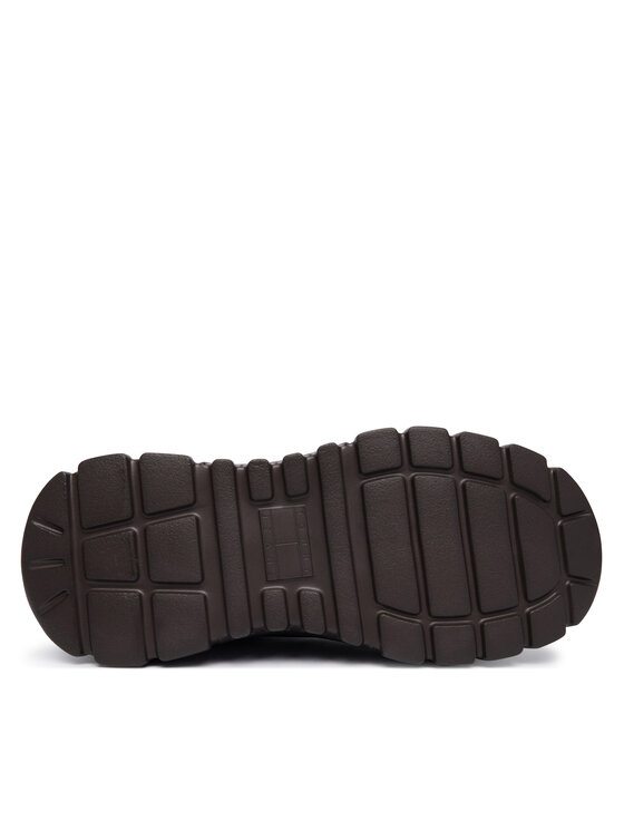 Tommy Jeans Апрески Tommy Jeans Tjw Suede Platform Boots Wl EN0EN03158 Кафяв