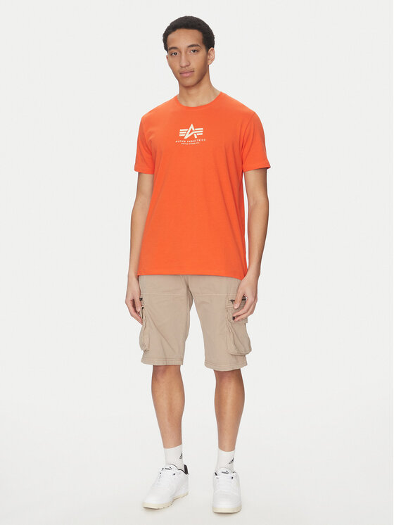 Alpha Industries Alpha Industries Футболка Basic 118533 Оранжевий Regular Fit