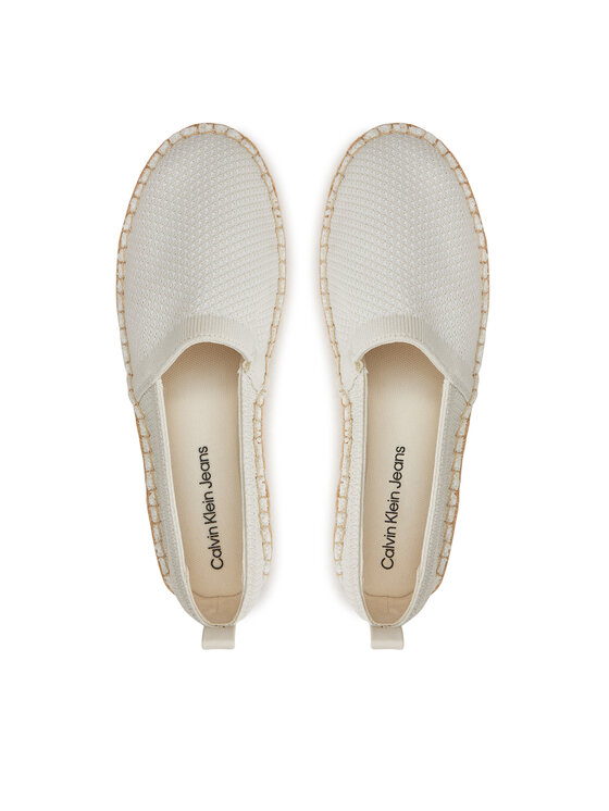 Calvin Klein Jeans Еспадрили Calvin Klein Jeans Platform Espadrille Uc YW0YW01377 Екрю