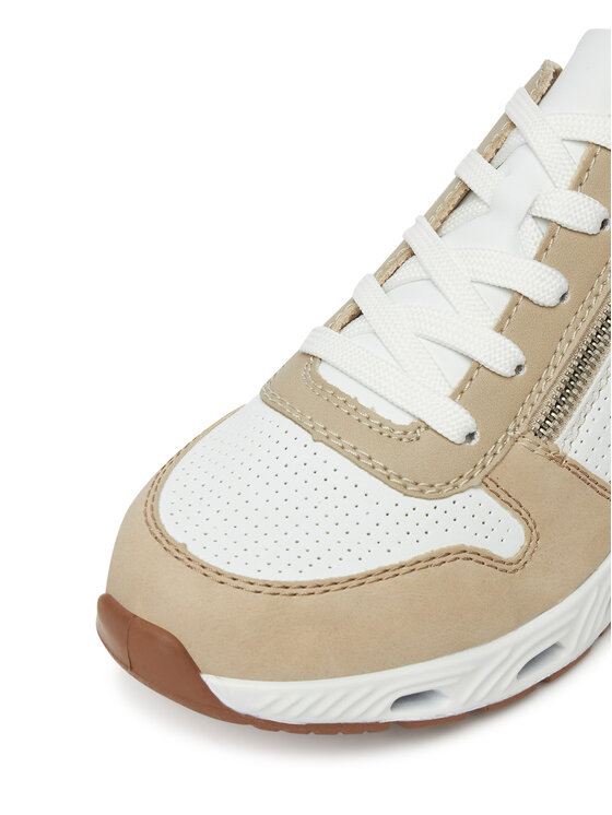 Rieker Sneakersy Rieker N5204-80 Bílá