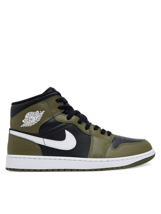 Nike Sneakersy Nike Jordan 1 Mid DQ8426 103 Zelená