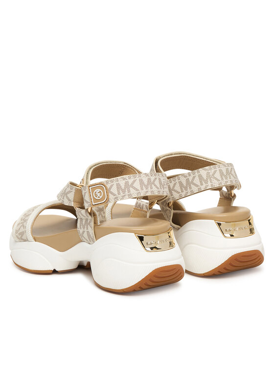 MICHAEL Michael Kors Sandále MICHAEL Michael Kors Bowie Sandal 43S6BWFA1B Krémová