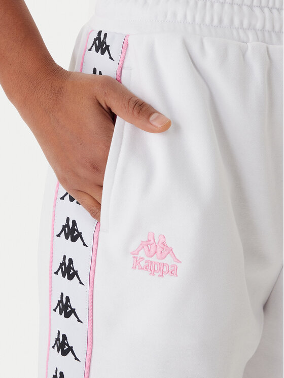 Kappa Kappa Sportshorts Banda Ivissa 361R6NW Weiß Regular Fit