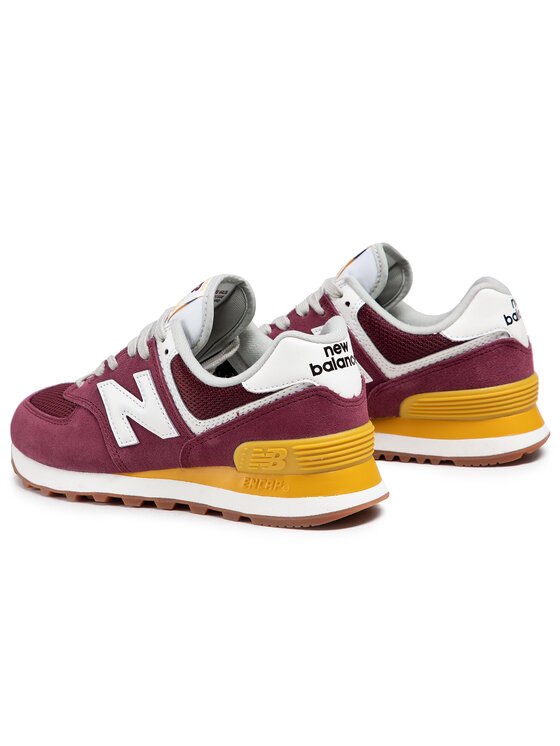 New Balance Superge New Balance WL574VN2 Bordo rdeča