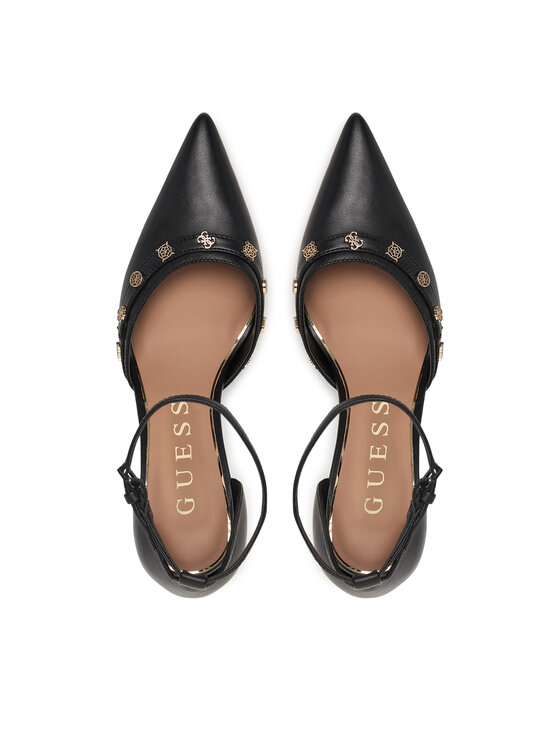 Guess Туфлі на шпильці Guess FLPNAA LEA08 Чорний