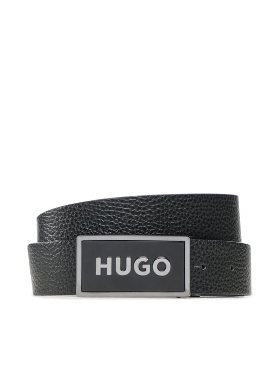 HUGO Чоловічий ремінь Hugo 50492032 Чорний