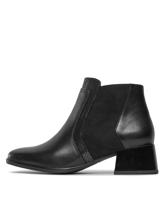 Caprice Členková obuv Caprice 9-25339-41 Čierna