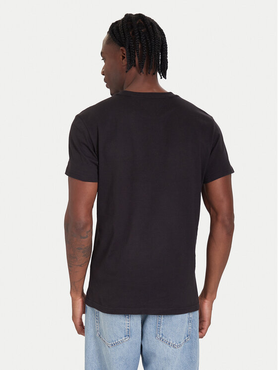 Tommy Jeans Tommy Jeans Camiseta DM0DM21977 Negro Regular Fit