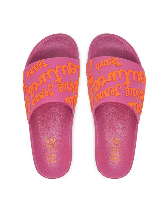 Versace Jeans Couture Шльопанці Versace Jeans Couture 78VA3SQ1 Рожевий