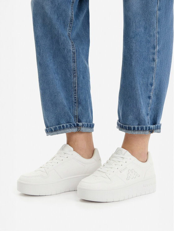 Kappa Снікерcи Kappa CEOWB-SS24-3C017 Білий
