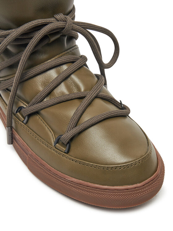 Inuikii Śniegowce Inuikii Full Leather 55102-087 Zielony