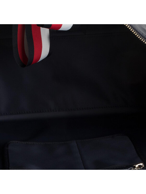 Tommy Hilfiger Geantă Tommy Hilfiger Poppy Tote Corp AW0AW07390 Bleumarin