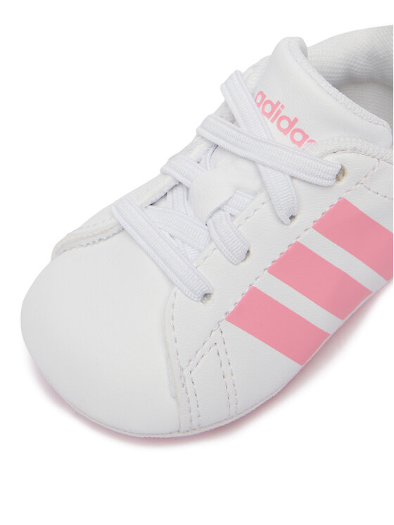adidas Немовлячі пінетки (не для ходьби) adidas CEO-GRAND COURT CRIB KI8217 Білий